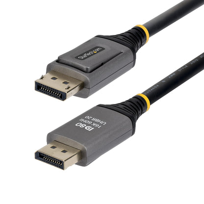 StarTech.com 2m DisplayPort 2.1 Cable, VESA Certified DP80 DisplayPort Cable