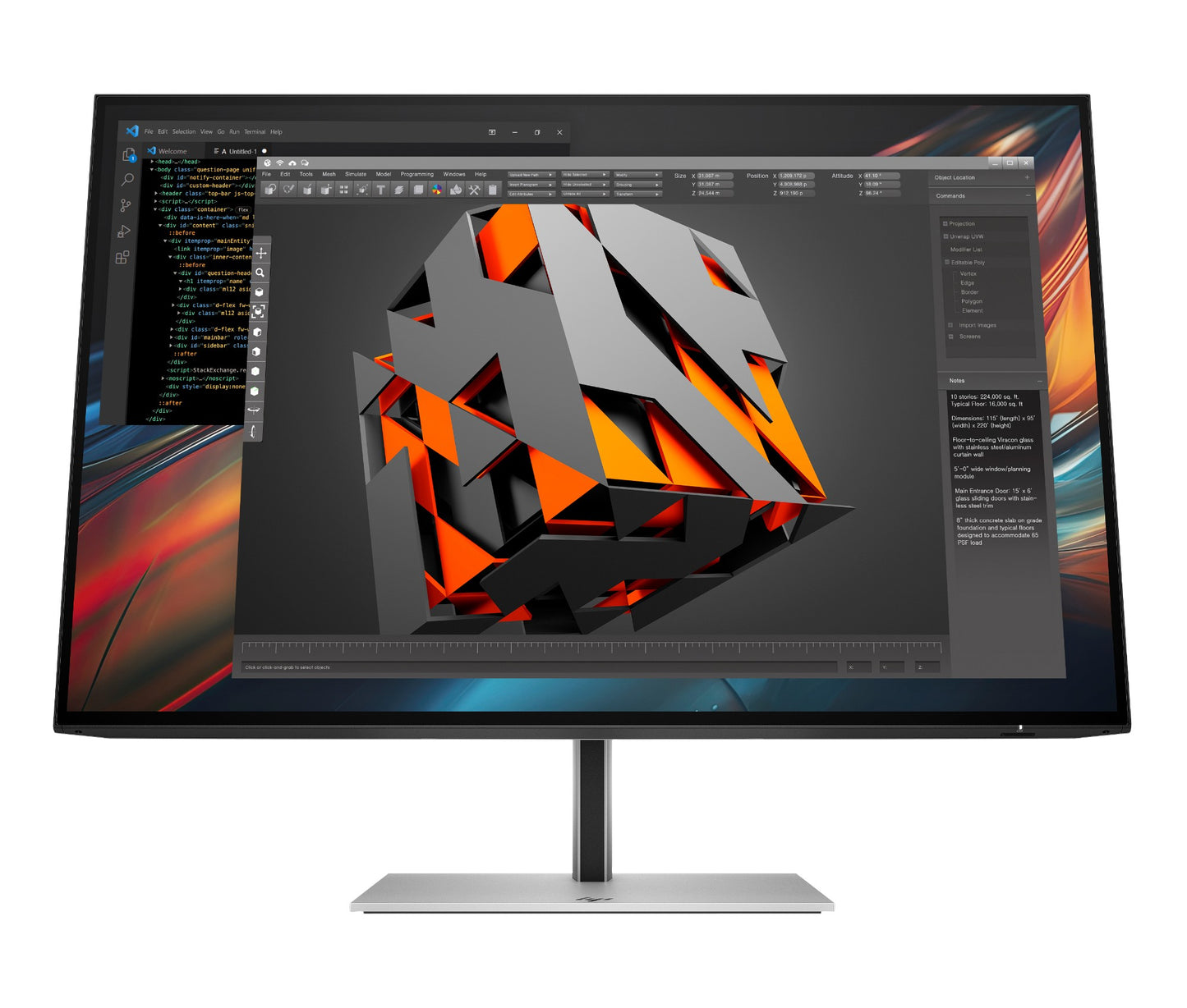 HP Series 7 Pro 24" WUXGA IPS 100Hz Monitor