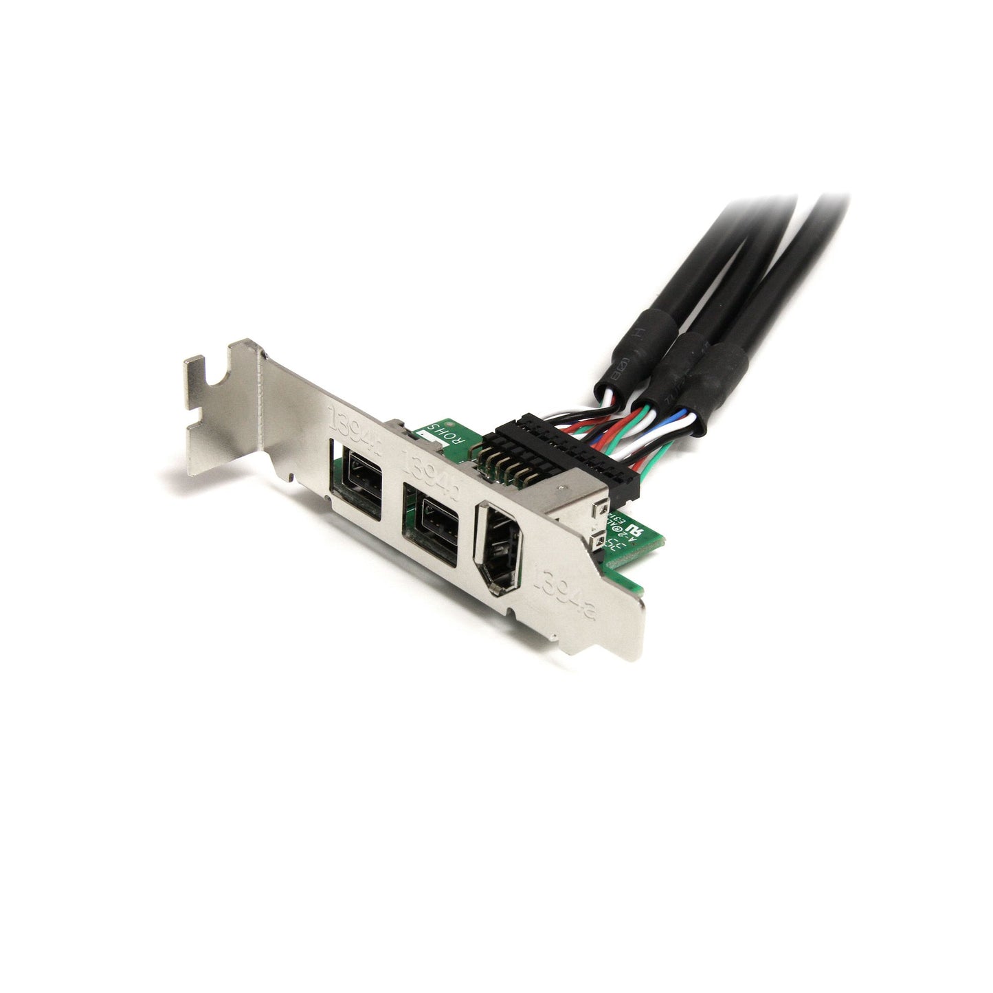 StarTech.com 3 Port 2b 1a 1394 Mini PCI Express FireWire Card Adapter Hub