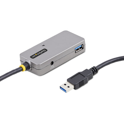 StarTech.com USB Extender Hub, 10m USB 3.0 Extension Cable with 4-Port USB-A Hub