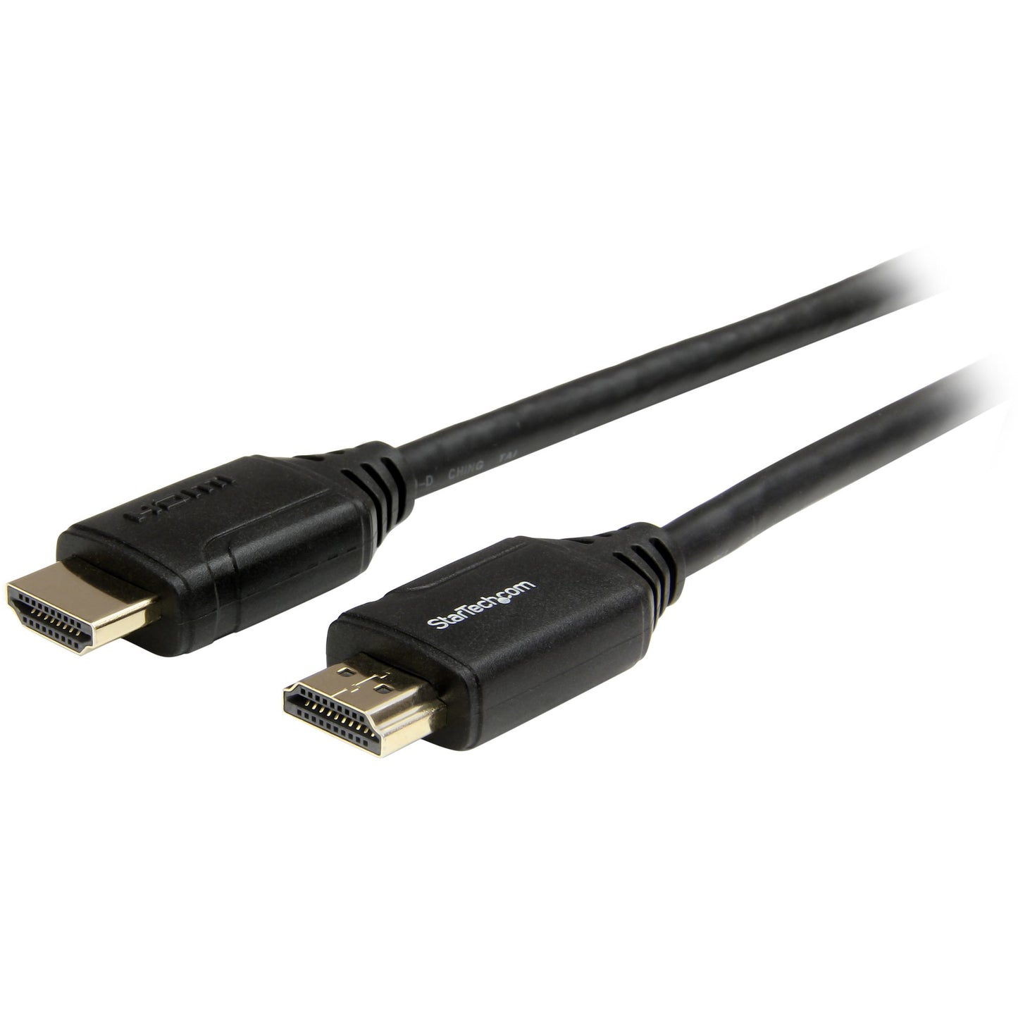 StarTech.com 6ft (2m) Premium Certified HDMI 2.0 Cable with Ethernet - High Speed