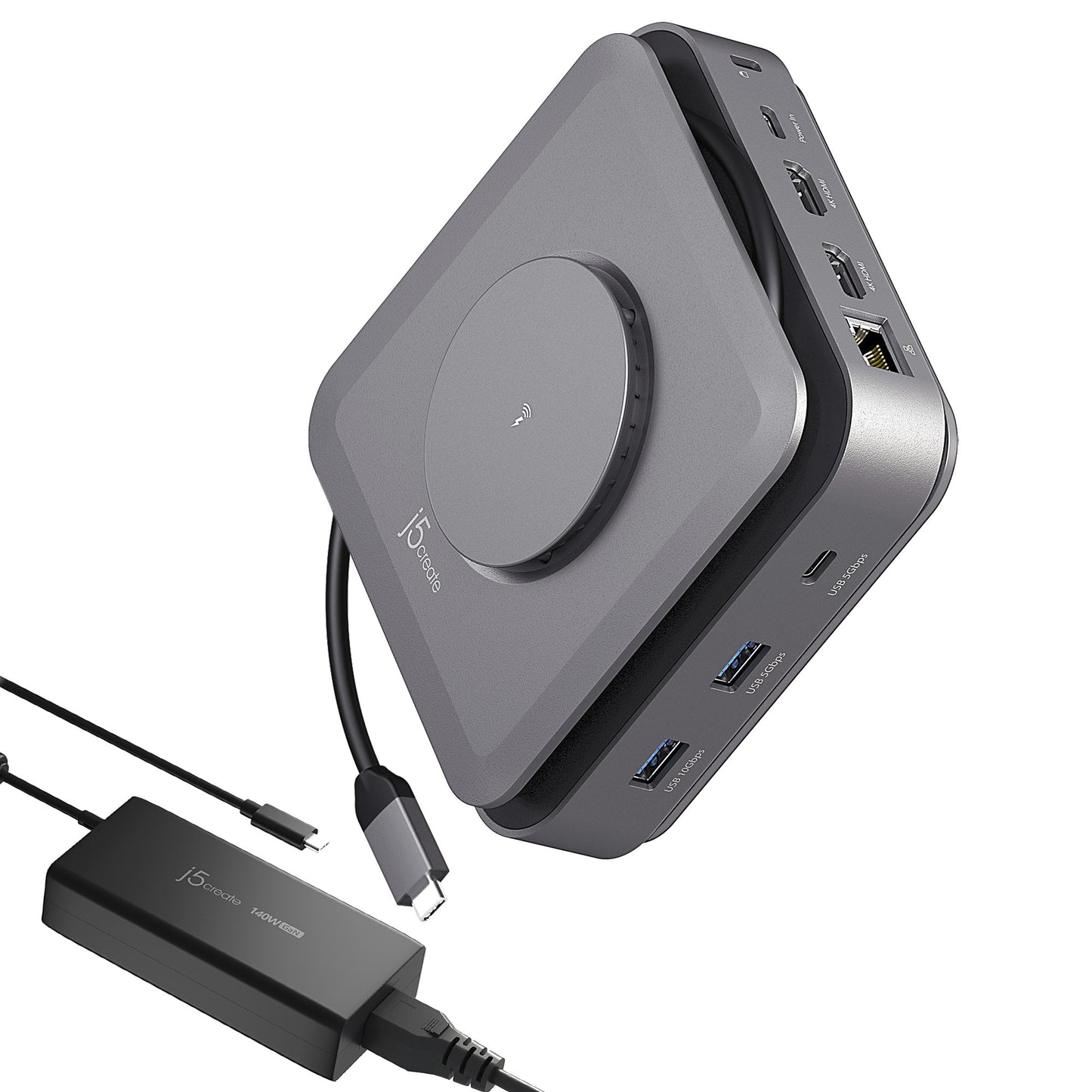 j5create JCD3199P USB-C® HDMI™ Docking Station 140W