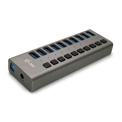 i-tec USB 3.0 Charging HUB 10 port + Power Adapter 48 W Charger