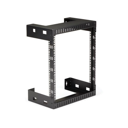 StarTech.com 2-Post 12U Heavy-Duty Wall-Mount Network Rack, 19" Open Frame Server