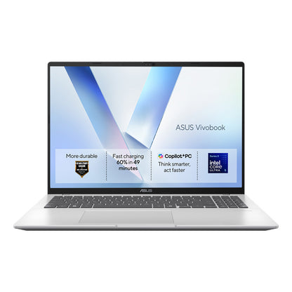 ASUS Vivobook 16 X1607AA-MB019W Copilot+ PC 16" Core Ultra 5 325 16GB 512GB SSD Laptop