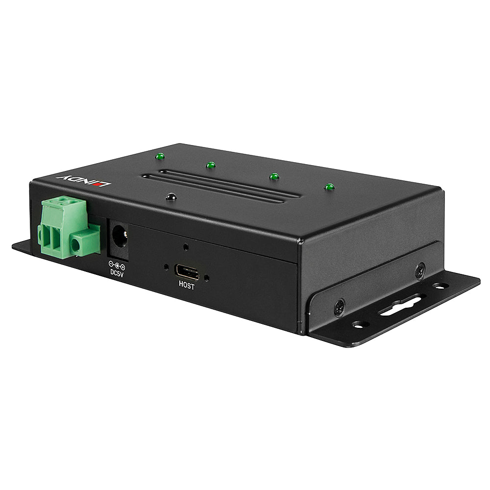 Lindy 4 Port USB 3.2 Gen 2 Type C Metal Hub