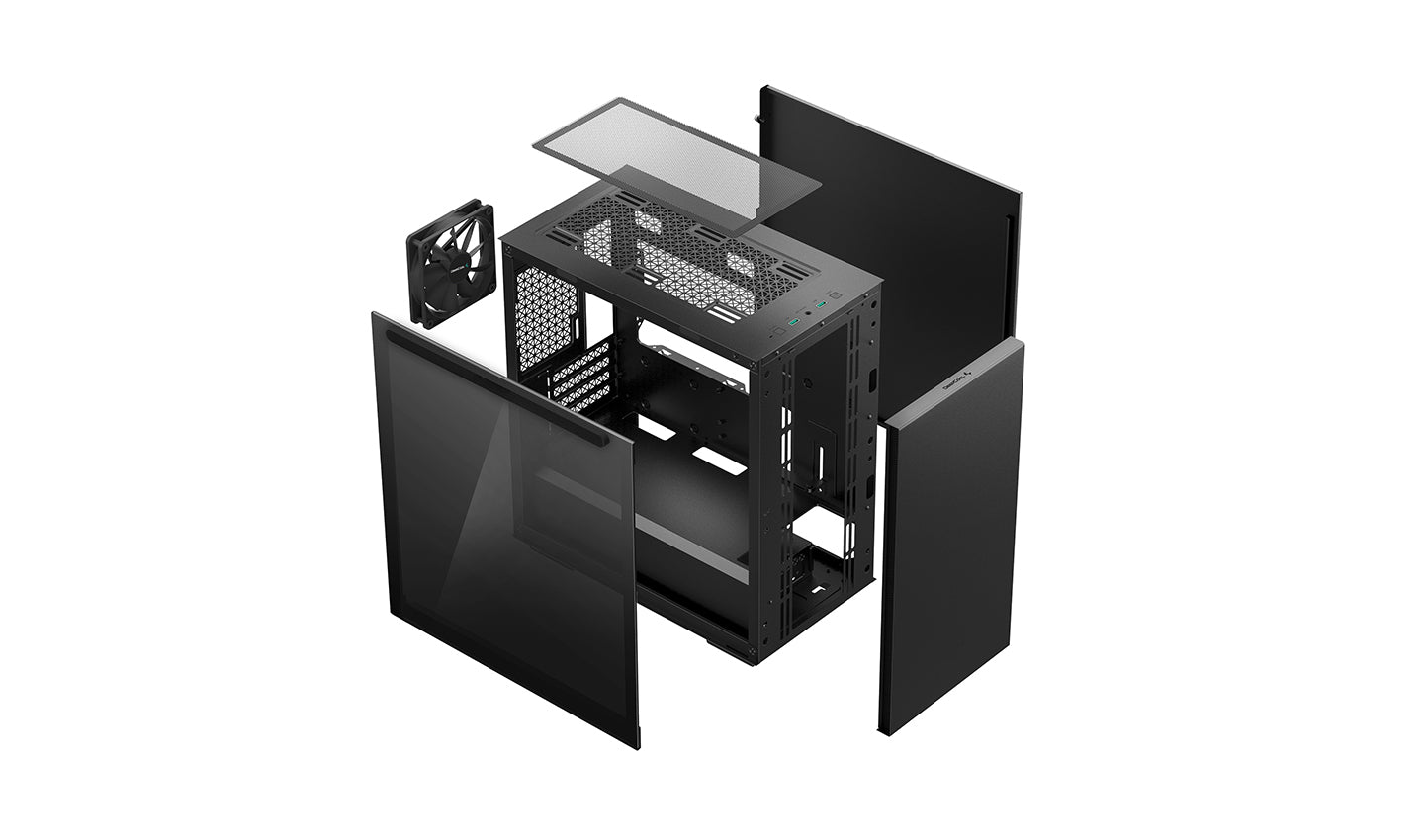 DeepCool MACUBE 110 Midi Tower Black PC Case