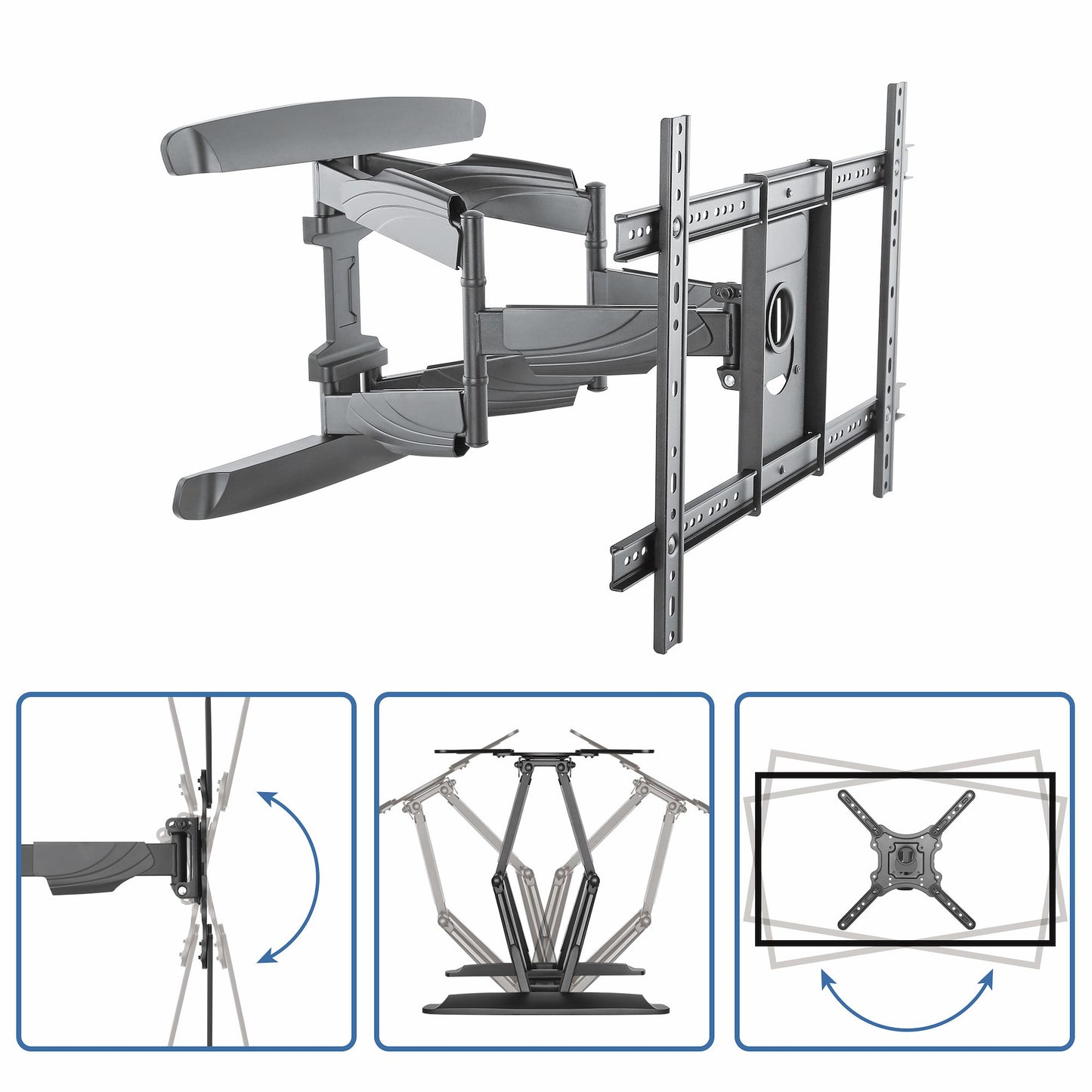 StarTech.com TV Wall Mount supports up to 70 inch VESA Displays - Low Profile Full