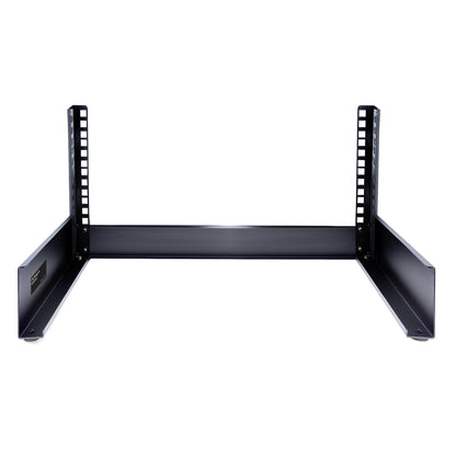 StarTech.com 2-Post 4U Desktop Server Rack, Small Open Frame 19in Computer Rack