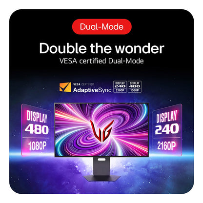 LG 32GS95UV-B 32" 4K UHD OLED 240Hz Monitor