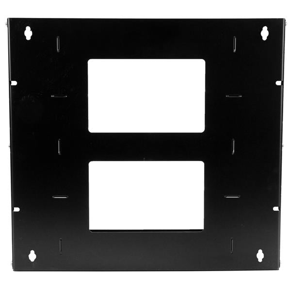 StarTech.com 2-Post 8U Open Frame Wall Mount Network Rack with Built-in Shelf, Wall