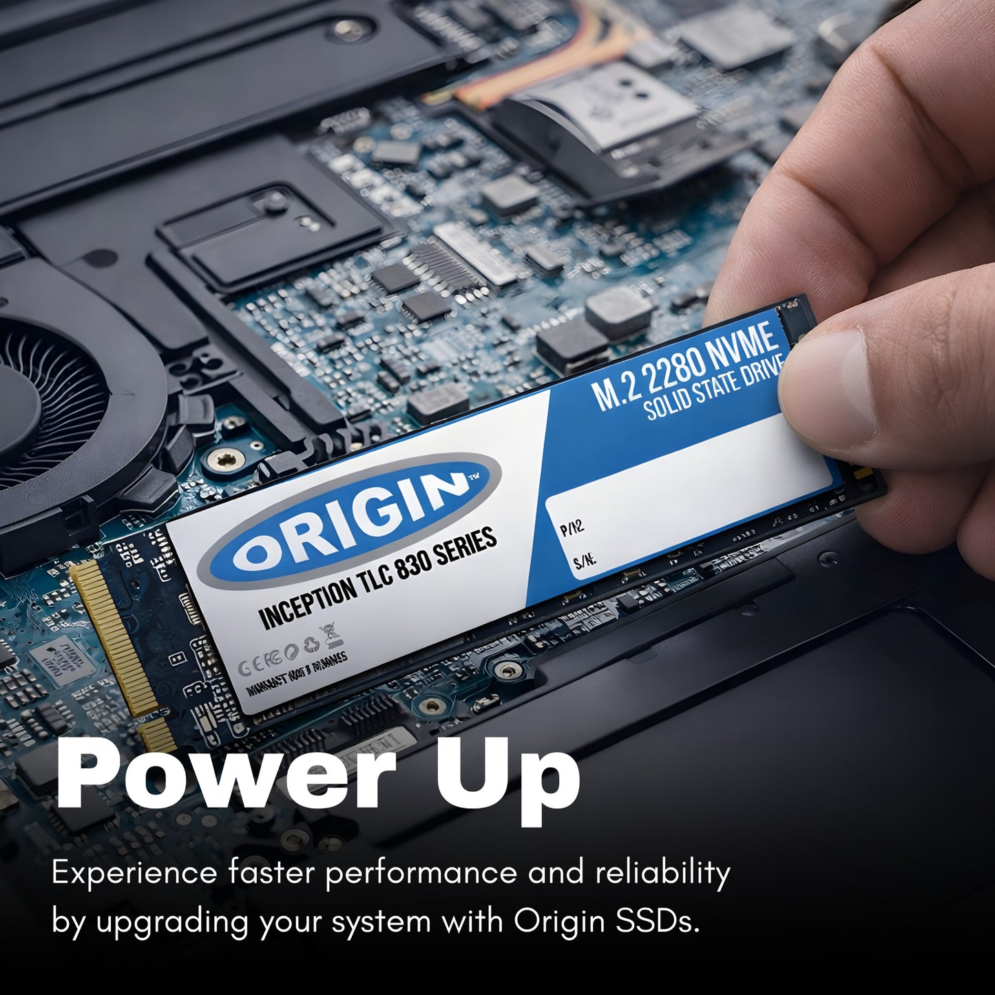 Origin Storage OTLC5123DNVMEM.2/80 512GB M.2 NVMe PCIe Gen3 SSD