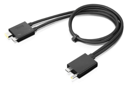 Lenovo 4X90U90616 USB graphics adapter Black Hub