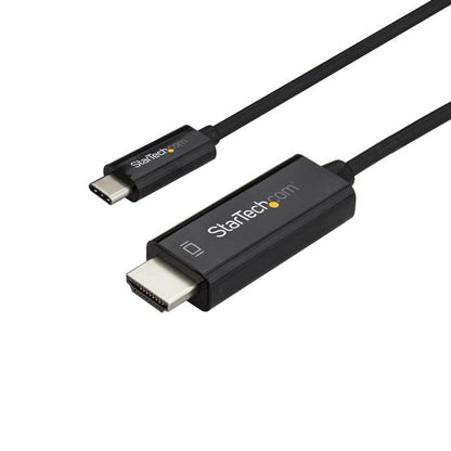 StarTech.com 6.6ft (2m) USB C to HDMI Cable - 4K 60Hz USB Type C to HDMI 2.0 Video