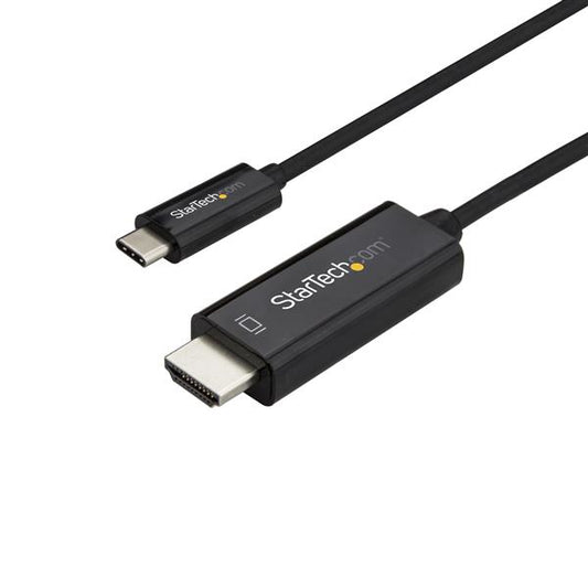 StarTech.com 6.6ft (2m) USB C to HDMI Cable - 4K 60Hz USB Type C to HDMI 2.0 Video