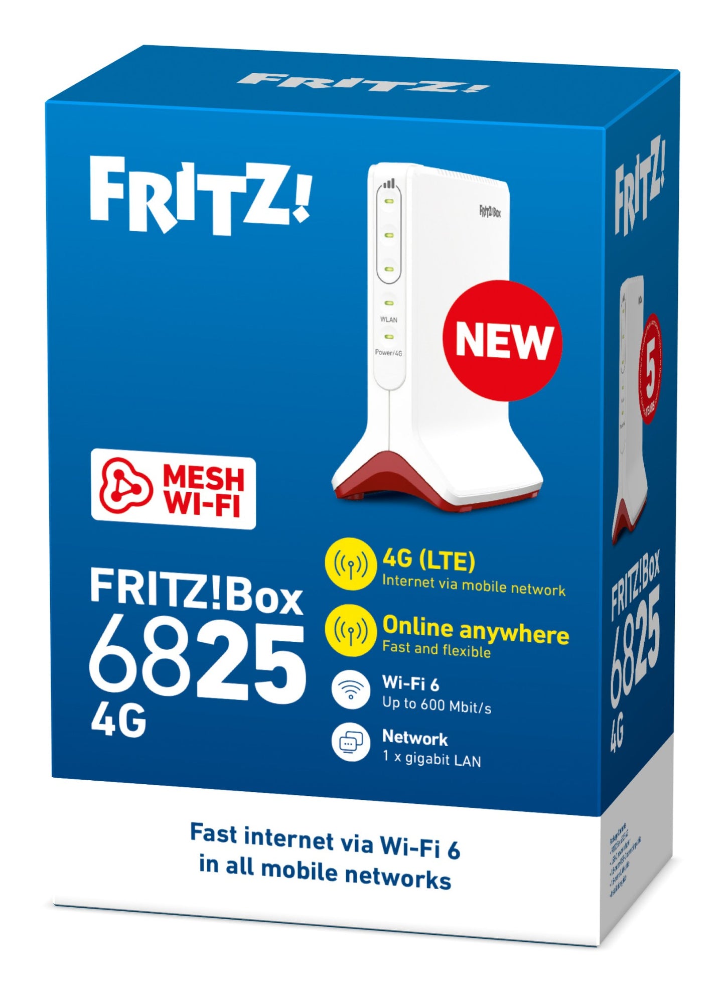 FRITZ! Box FRITZ! 6825 4G WiFi 6 Router
