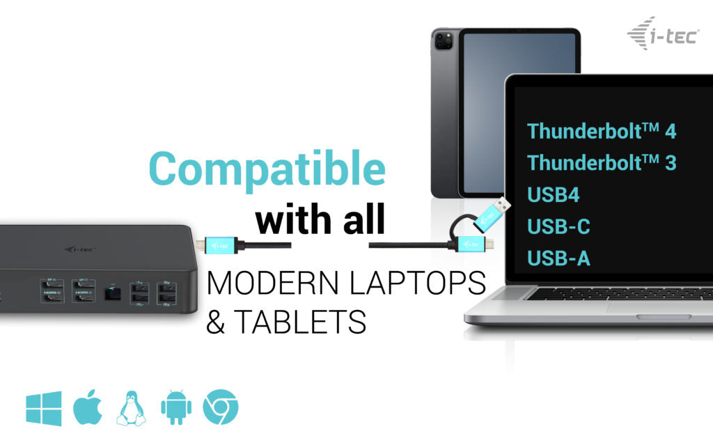 i-tec / / Professional Thunderbolt 3 Docking Station 100W