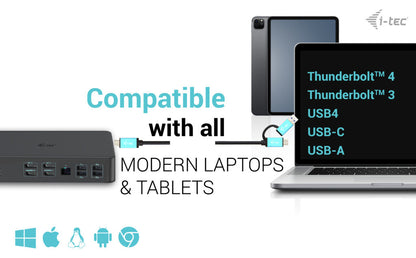 i-tec / / Professional Thunderbolt 3 Docking Station 100W