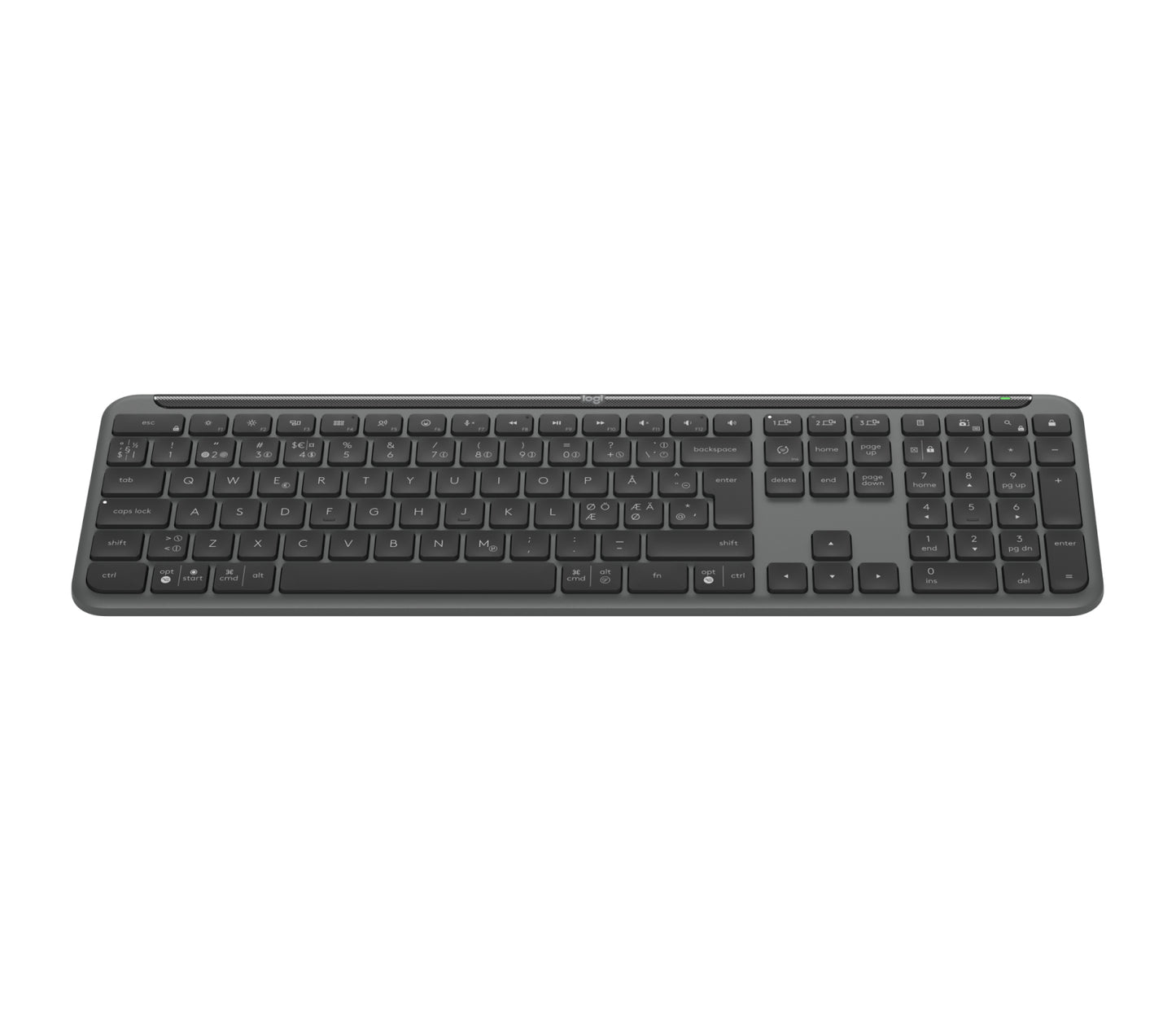 Logitech 920-012459 Nordic Graphite Wireless Keyboard