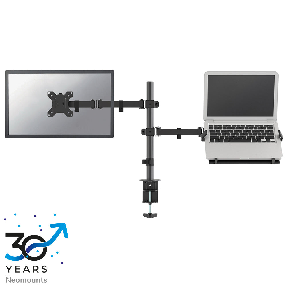 Neomounts FPMA-D550NOTEBOOK Monitor arm with laptop holder 10-32"