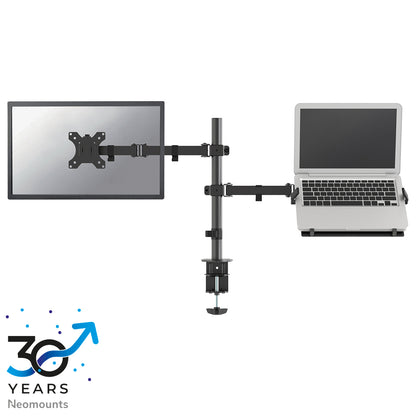 Neomounts FPMA-D550NOTEBOOK Monitor arm with laptop holder 10-32"