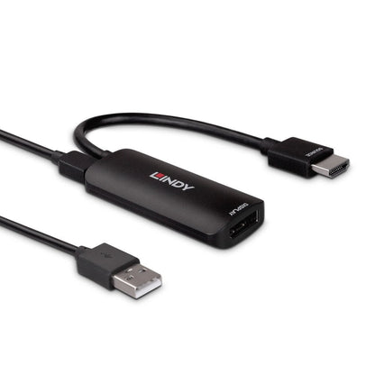 Lindy HDMI 8K60 to DisplayPort 1.4 Converter Cable