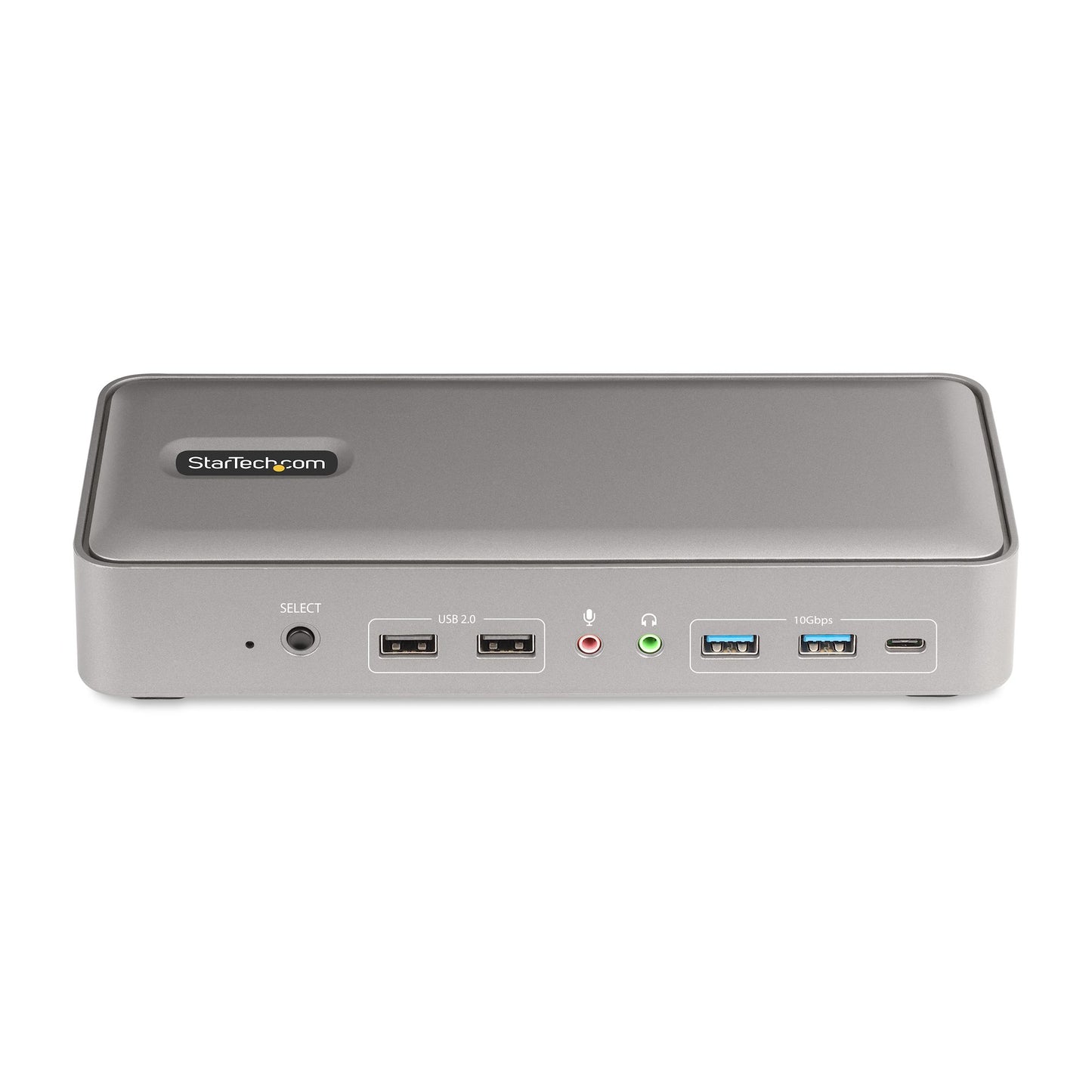 StarTech.com Dual-Laptop USB-C KVM Docking Station, Dual Monitor 4K 60Hz DisplayPort KVM Switch