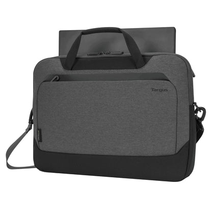 Targus CypressEco 39.6 cm (15.6") Briefcase Black, Grey Laptop Bag