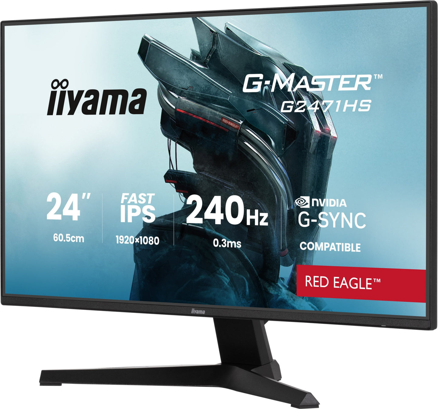 iiyama G-MASTER G2471HS-B1 23.8" Full HD IPS 240Hz Monitor