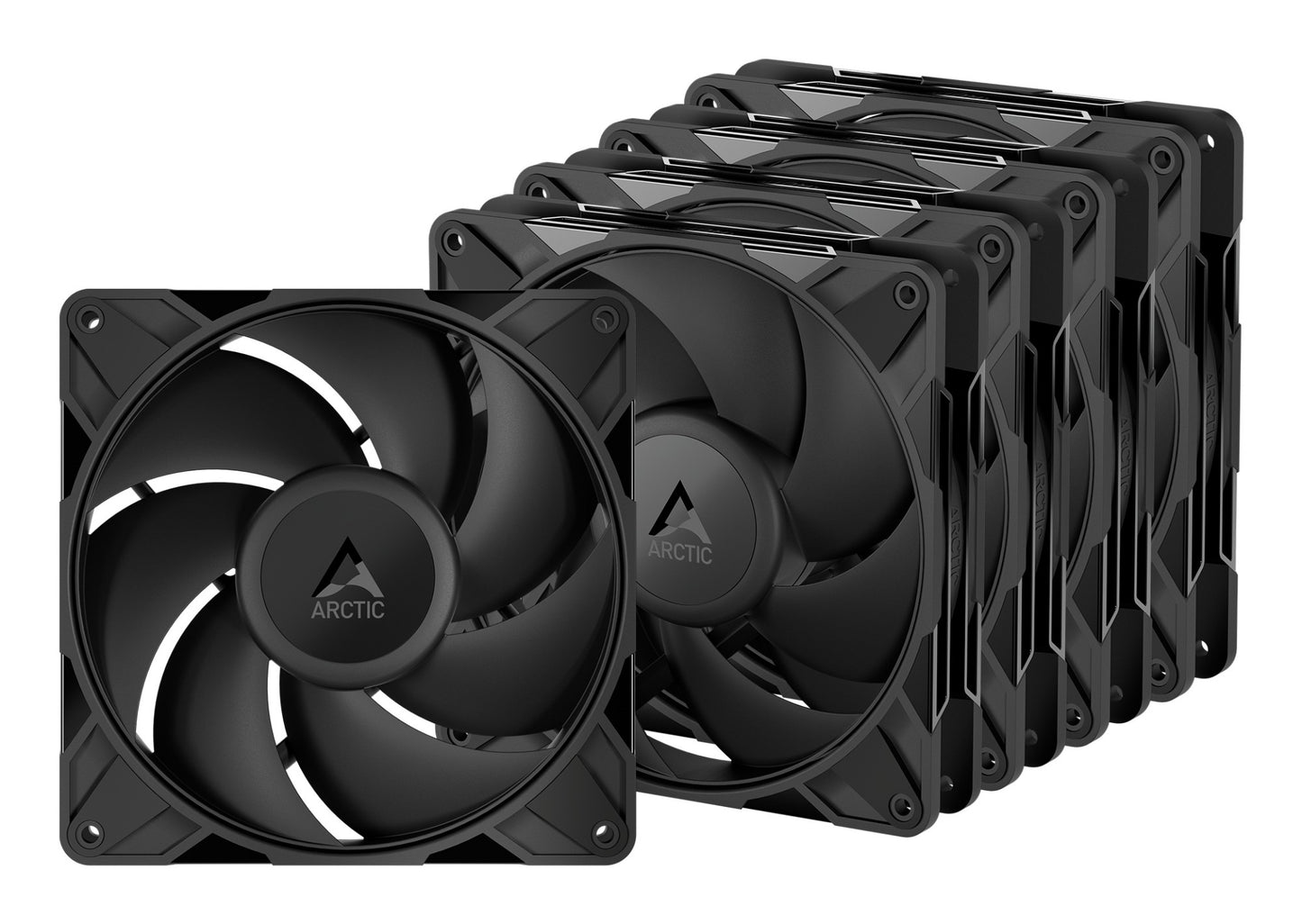 ARCTIC P14 Pro PST - 5 Pack 140 mm PWM Fan with Cable Splitter Cooling