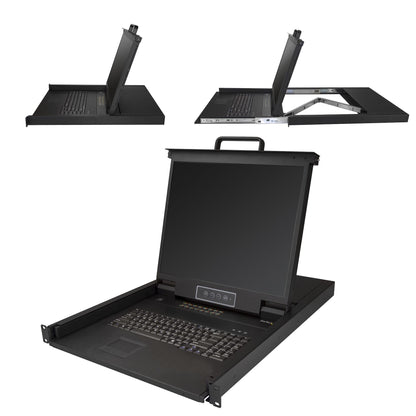 StarTech.com 16 Port Rackmount KVM Console w/ 6ft Cables - Integrated KVM Switch w/ (NS1916K)