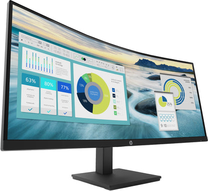 HP P34hc G4 34" UWQHD VA Curved Monitor