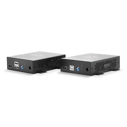 Lindy 300m Fibre Optic HDMI 4K60 and USB KVM Extender KVM Switch