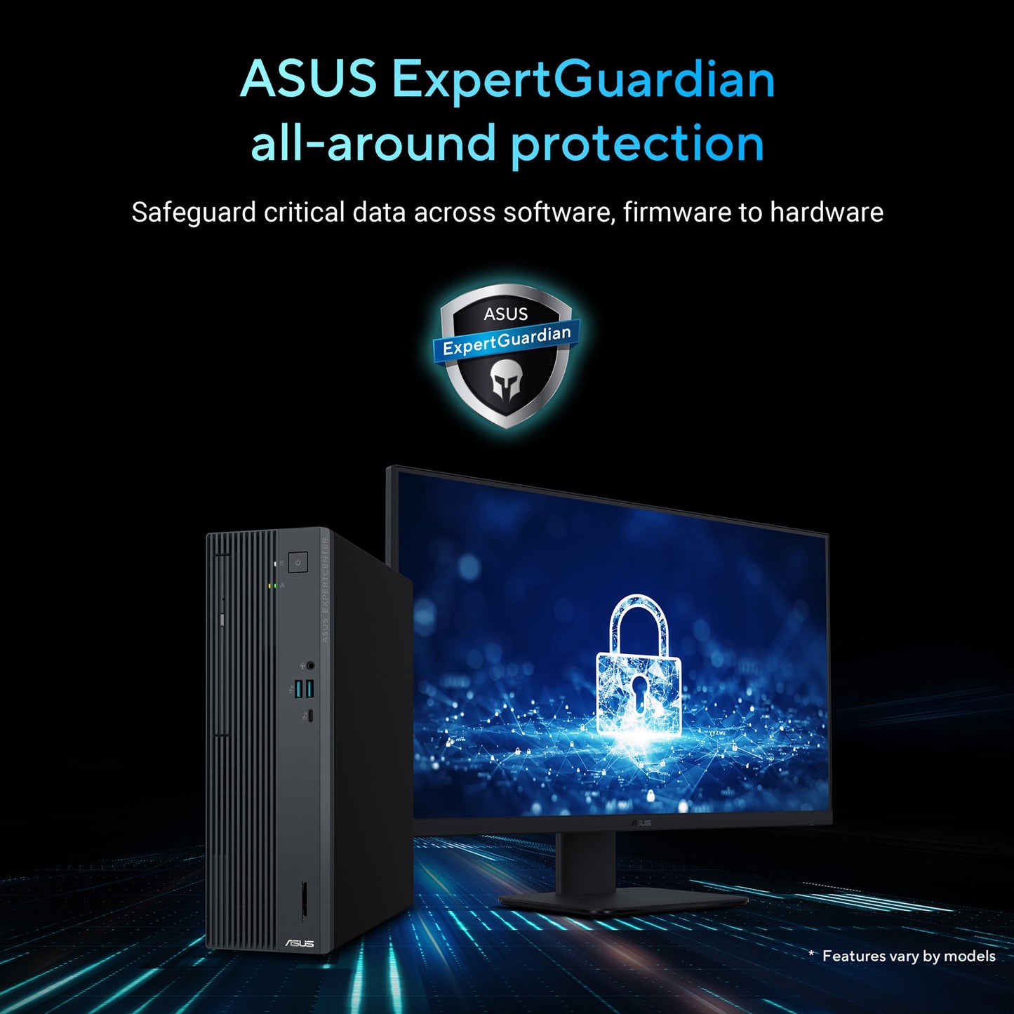 ASUS ExpertCenter P500 Core 7 240H 16GB 512GB SSD SFF Desktop PC