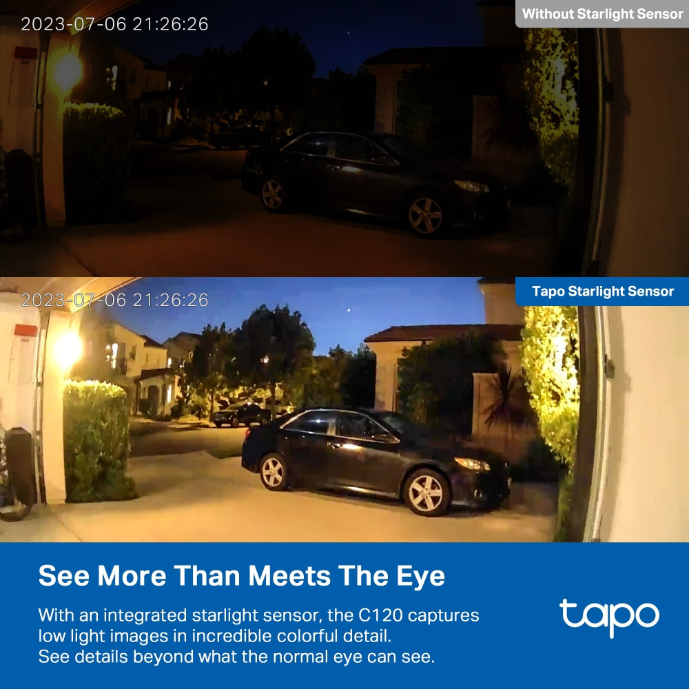 TP-LINK Tapo Indoor/Outdoor Home Security Wi-Fi Camera