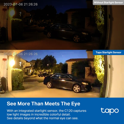 TP-LINK Tapo Indoor/Outdoor Home Security Wi-Fi Camera
