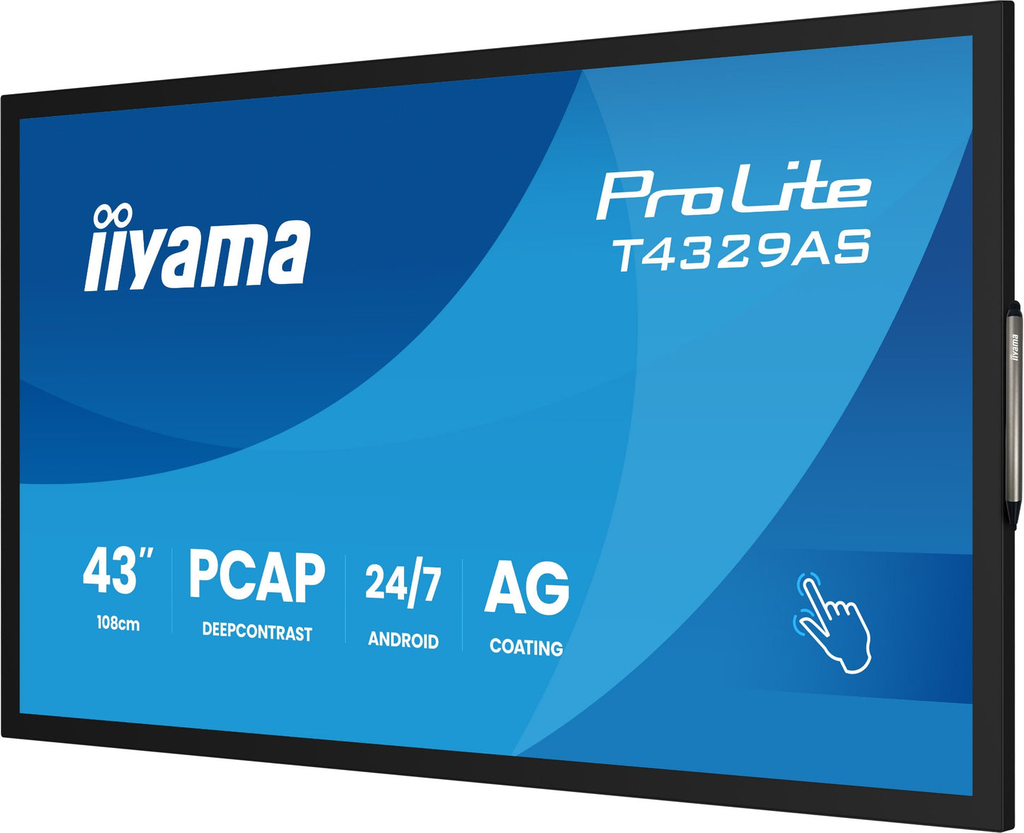 iiyama T4329AS-B1AG 42.5" 4K UHD VA Touch Monitor
