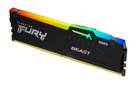 Kingston Technology FURY Beast 16GB DDR5 5600MT/s CL36 Desktop RAM