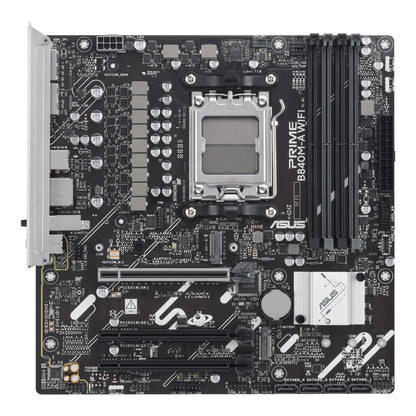 ASUS PRIME B840M-A WIFI AMD B840 Socket AM5 micro ATX Motherboard