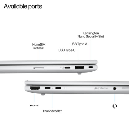 HP EliteBook 8 G1i 14 inch 14" Core Ultra 7 255H 32GB 256GB SSD Laptop