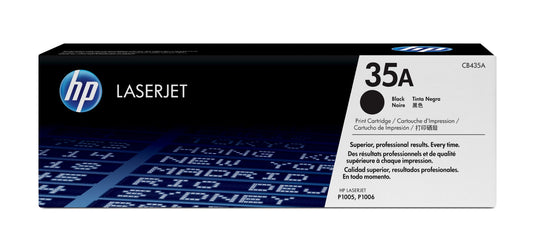 HP CB435A/35A Black Toner Cartridge (1.5K pages, Canon LBP-3018)