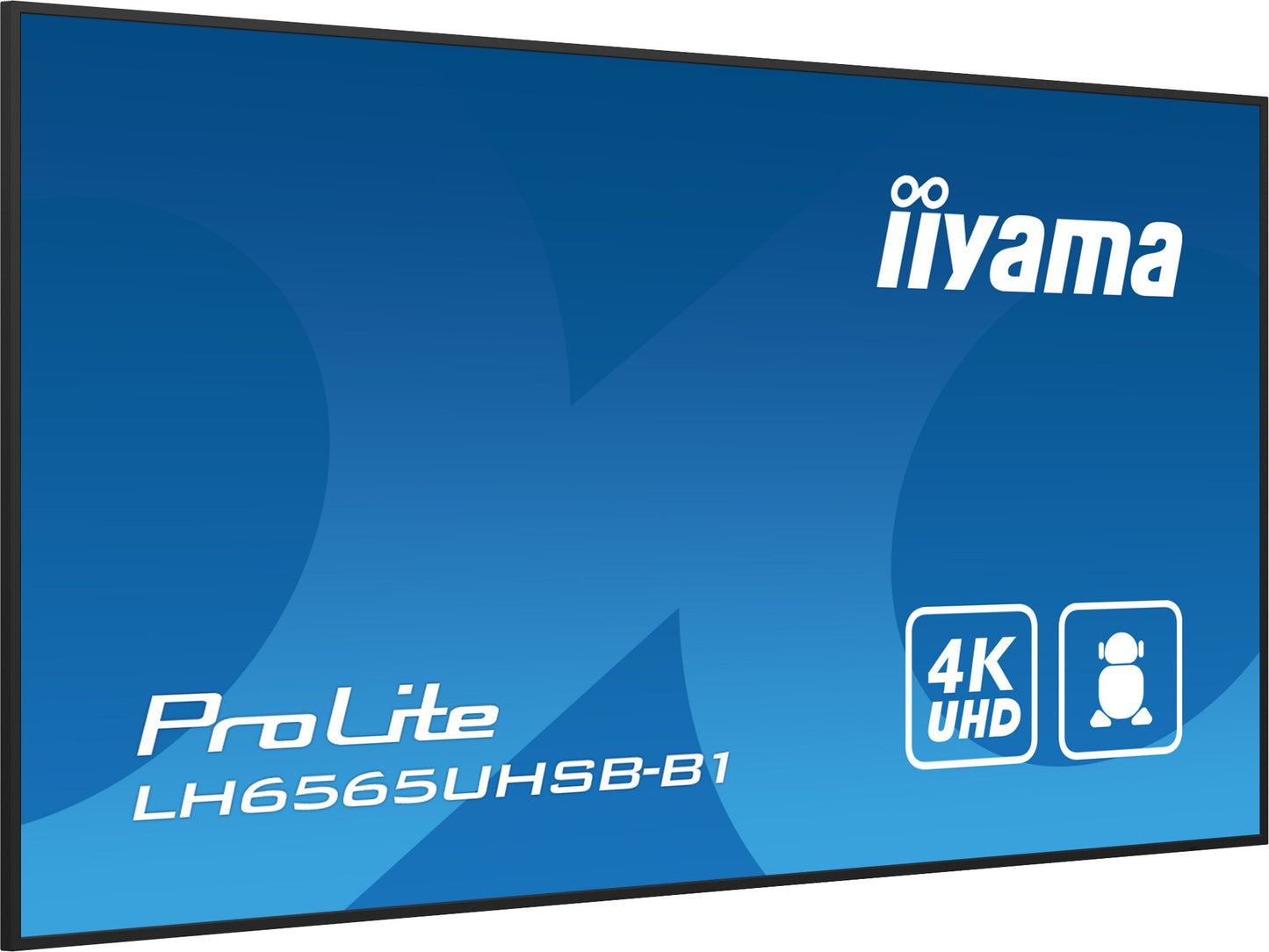 iiyama LH6565UHSB-B1 Signage Display Kiosk design 4K UHD IPS Monitor