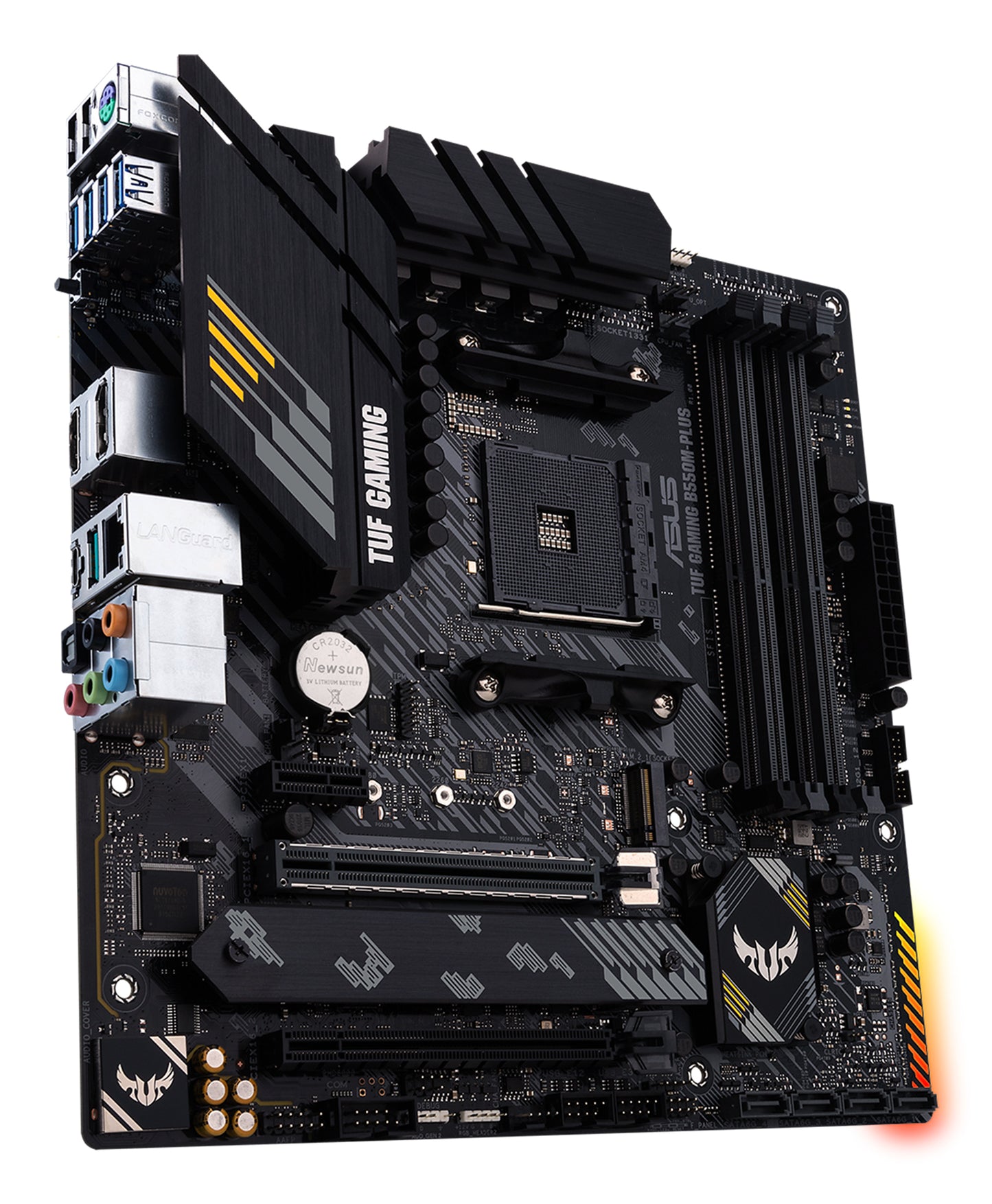 ASUS TUF GAMING B550M PLUS AMD B550 Socket AM4 micro ATX Motherboard