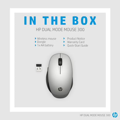 HP Dual Mode Wired Mouse