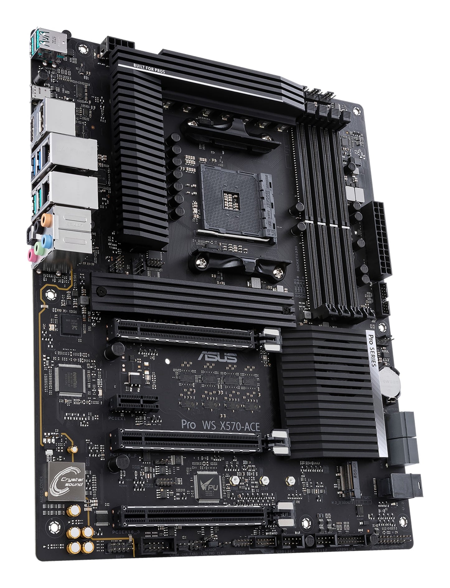 ASUS Pro WS X570-ACE AMD X570 Socket AM4 ATX Motherboard