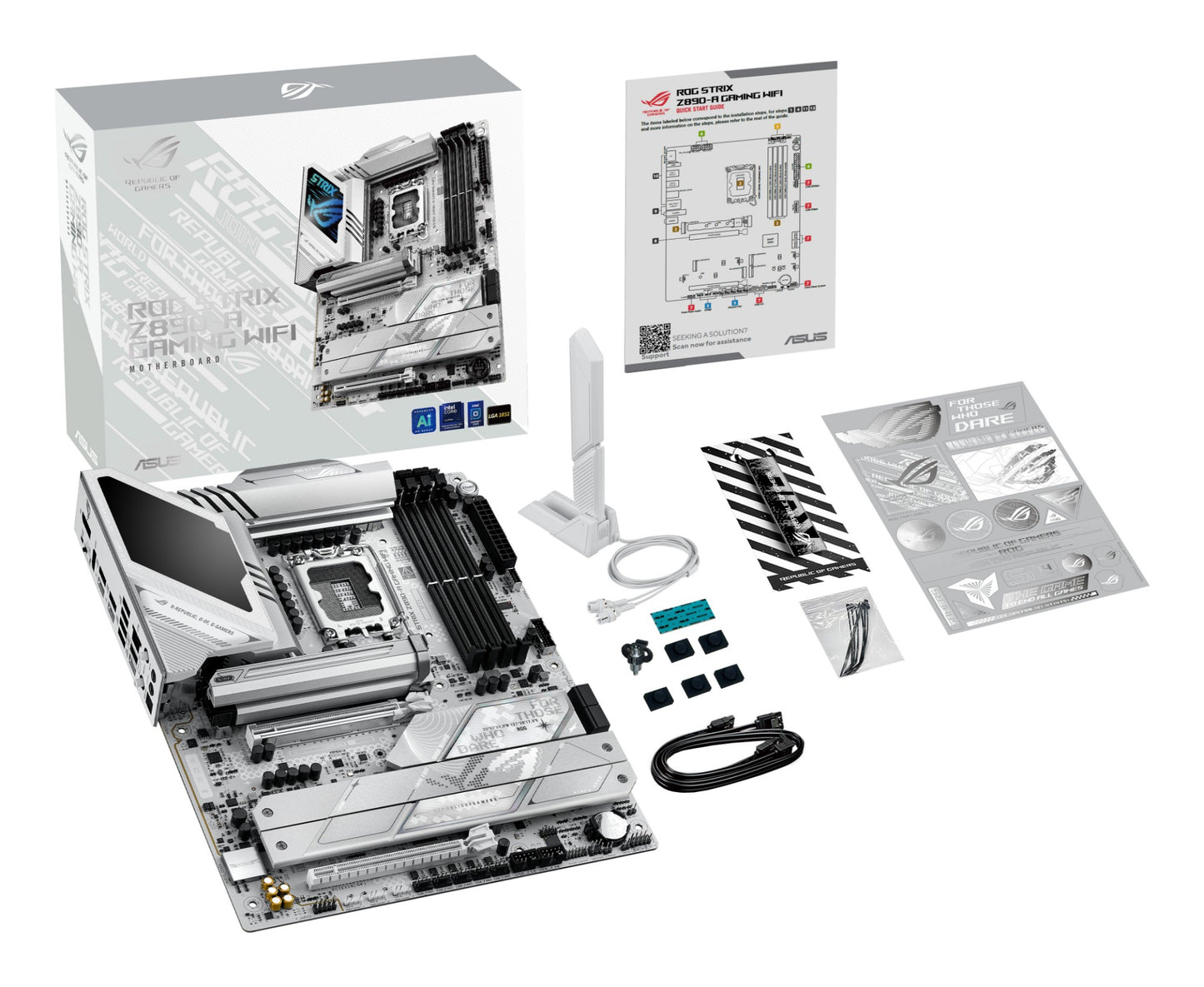 ASUS ROG STRIX Z890-A GAMING WIFI Intel Z890 LGA 1851 (Socket V1) ATX Motherboard