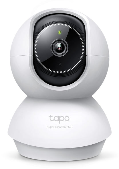 TP-LINK Tapo Pan/Tilt AI Home Security Wi-Fi Camera SPEC: 3K 5MP (2880×1620), 2.4