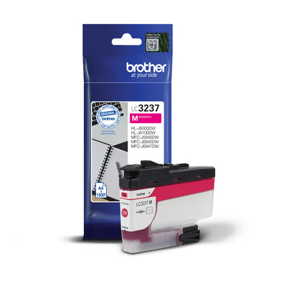 Brother LC-3237M Magenta Ink Cartridge (1.5K pages, Brother MFC-J 5945)