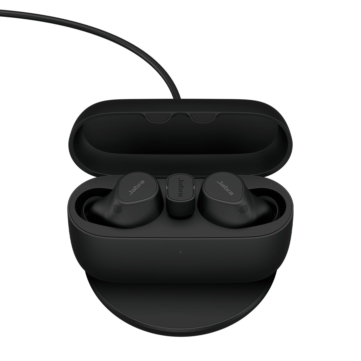 Jabra Evolve2 Buds - USB-C UC Wireless Charging Pad Headset