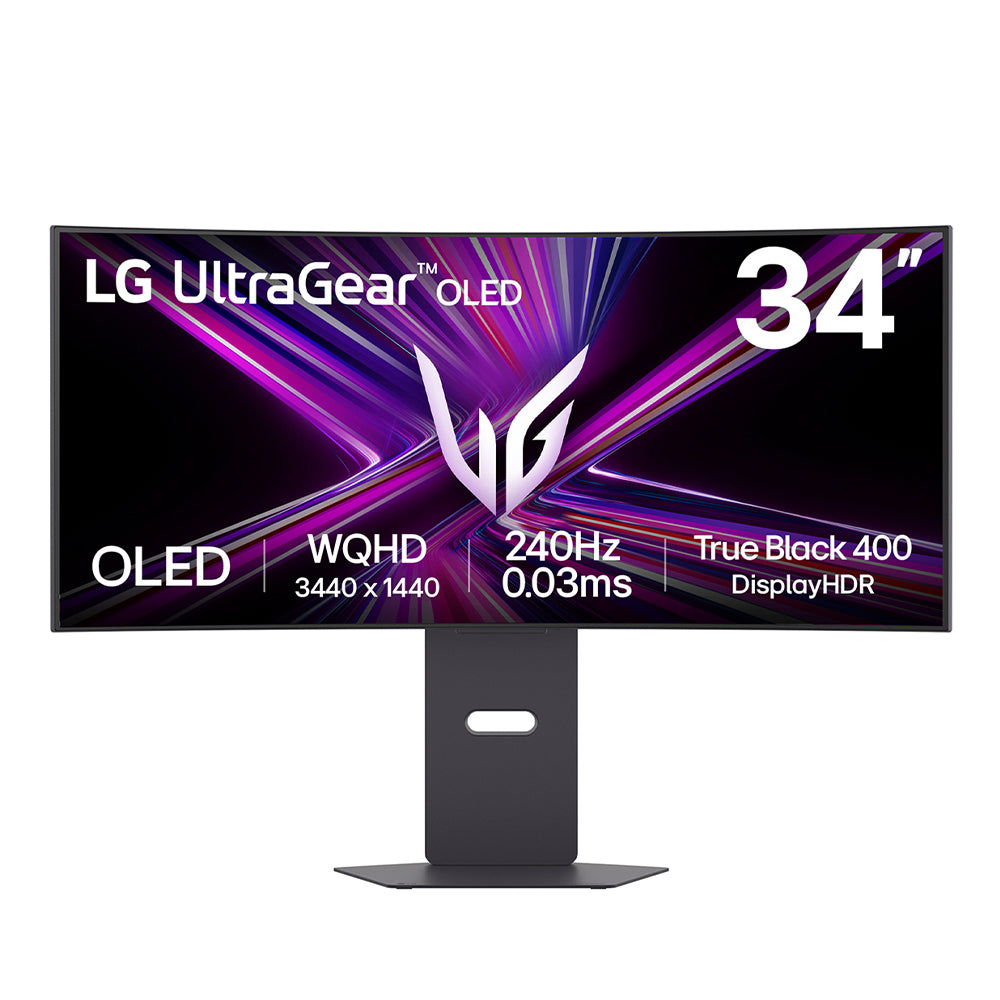 LG 34GX900A-B 34" UWQHD OLED 240Hz Curved Monitor